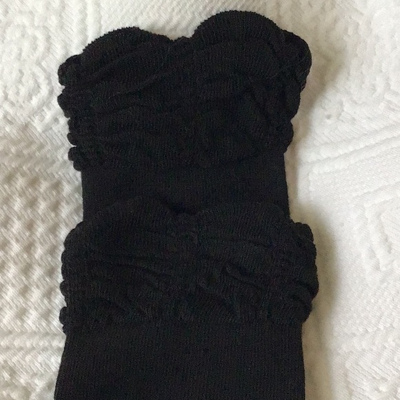 Body Central Black Knee High Socks - Picture 4 of 5